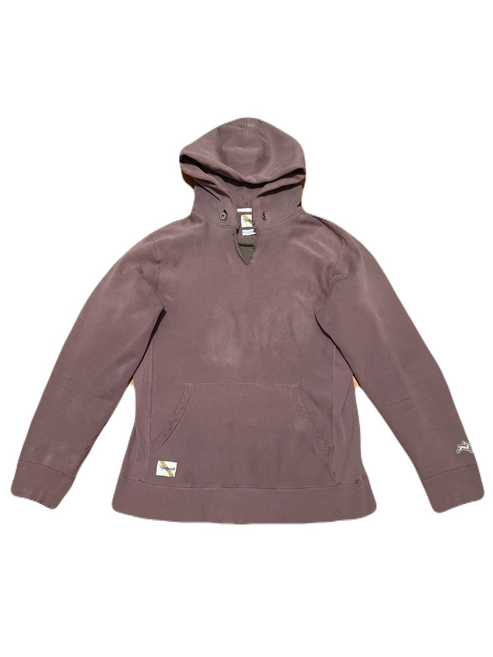 Tracksmith **Flawed** Trackhouse Hoodie Sweatshirt in Dusty Rose, size Medium